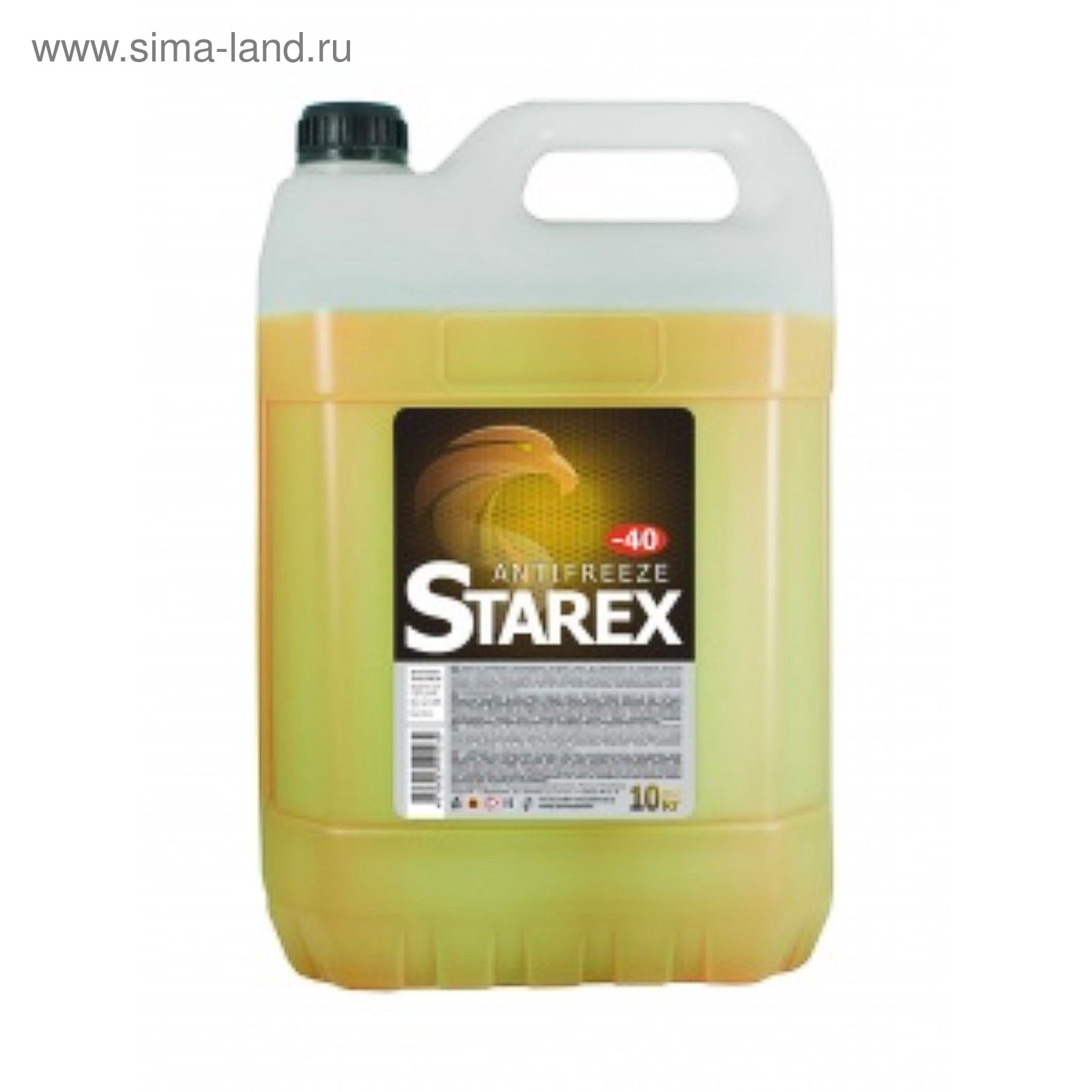 АНТИФРИЗ Yellow(жёл) STAREX 10кг (2)