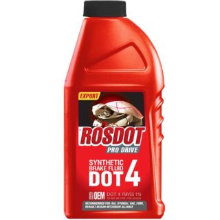 Жидкость тормозн ROSDOT-4 PRO DRIVE 0,455кг красн