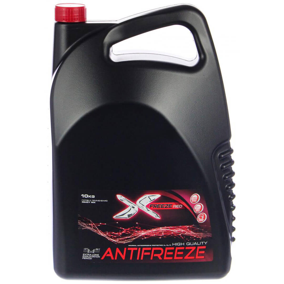 АНТИФРИЗ Red(крас) G12 X-FREEZE -40 10 кг(2)