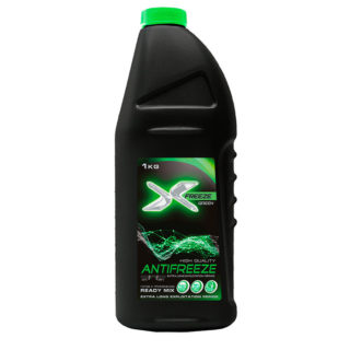 АНТИФРИЗ Green(зел) G11 X-FREEZE -40 1кг (15)