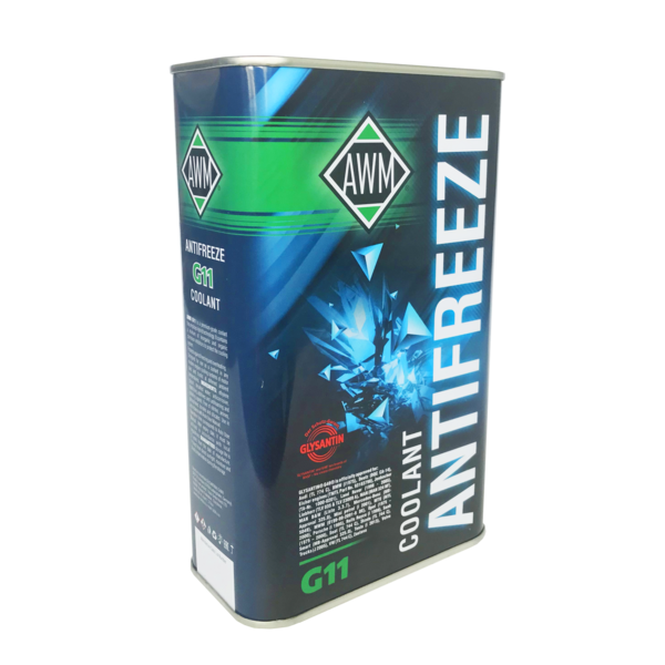 ANTIFREEZE G11 Green AWM 1л (12) металл ***