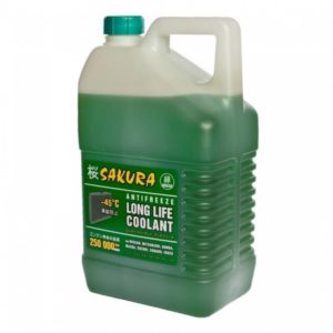 АНТИФРИЗ Green(зел) G11 SAKURA-40 5кг (4)