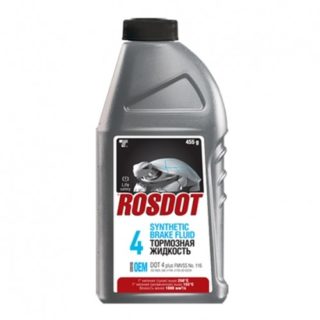 Жидкость тормозн ROSDOT-4 0,455кг (25)