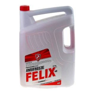 АНТИФРИЗ Red(крас) G12+ FELIX CARBOX-40 10 кг (2)