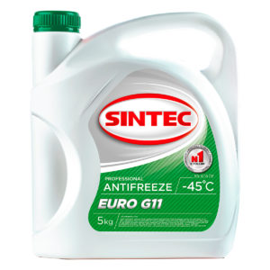 АНТИФРИЗ Green(зел) G11 SINTEC EURO  5 кг