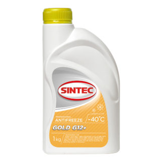 АНТИФРИЗ Yellow(жёл) G12  SINTEC GOLD 1кг
