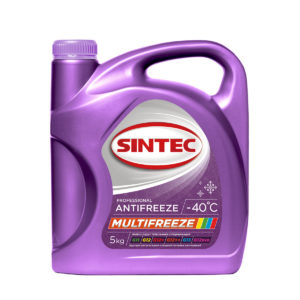 АНТИФРИЗ MULTI FREEZ SINTEC 5 кг универсальный
