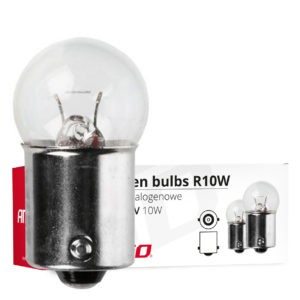 Лампы HALOGEN AMIO R10W BA15s 12V 10W 10шт