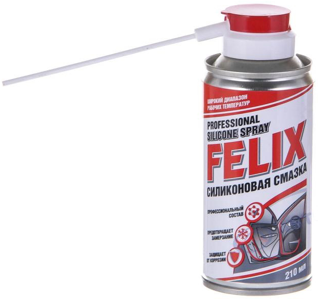 СМАЗКА Силиконовая FELIX 210 мл аэр. (12)