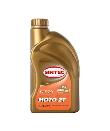 Масло 2Т п/с SINTEC Moto SAE30 1л КРАСН цвет(12