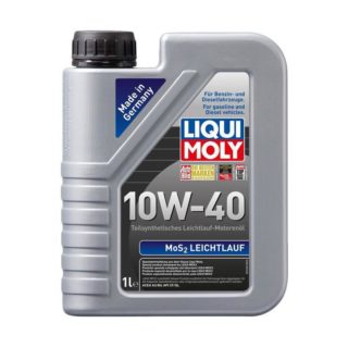 Масло Liqui Moly 10W40 MoS2 Leichtlauf 1л (6)