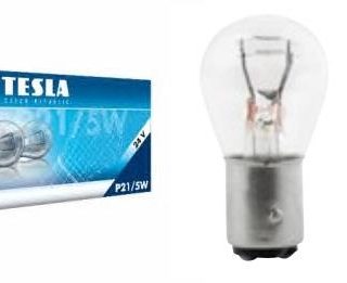 Лампа Tesla P21/5W - 24V BAY 15 d