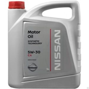 М/масло NISSAN 5W30 С4 DPF 5л