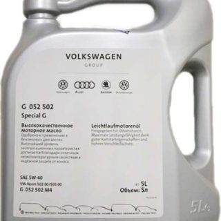 М/масло VAG  5W40 G 5л 502.00/505.00