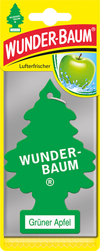 Ароматизатор WUNDER-BAUM GREEN APPLE Ёлка