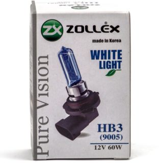 ЛАМПА галоген. HB3 12V 60W ZOLLEX Pure vision