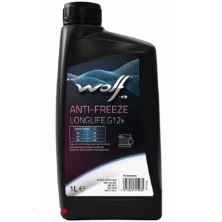 Антифриз G12+ LONGLIFE Wolf концентрат 1л