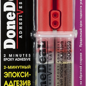 DD6559 '2-мин эпокси-адгезив 28,4г (цв прозр)