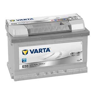 Аккумулятор 74 AH 750A Silver -+ низк E38 Varta