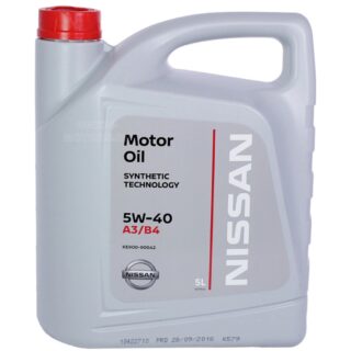 М/масло NISSAN 5W40 SL/CF 5л