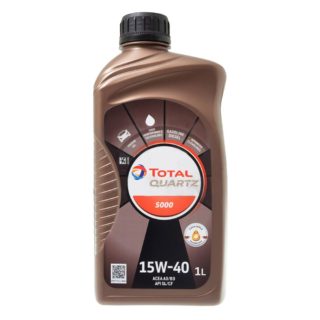 Масло TOTAL 15W40 QUARTZ 5000 1л(18)