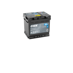 Аккумулятор 53 Ah 540А (- +) EXIDE Prem Carbon 2.0