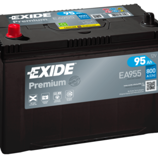 Акк 95 Ah 800A (+ -) AsiaJ EXIDE Prem Carbon 2.0