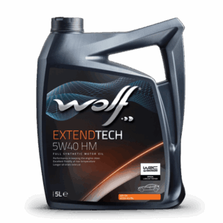 Масло Wolf  5W40 EXTENDTECH HM 5л