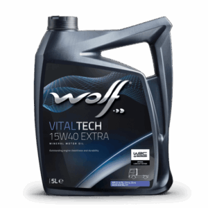 Масло Wolf 15W40 VITALTECH EXTRA   5л (4)