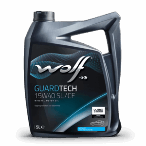 Масло Wolf 15W40  GUARDTECH SL/CF A3/B4 5л