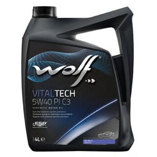 Масло Wolf  5W40 PI VITAL C3 505.01/LL-04 5л