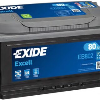 Акк 80 Ah 700А (- +) L05 EXIDE Excell низкий