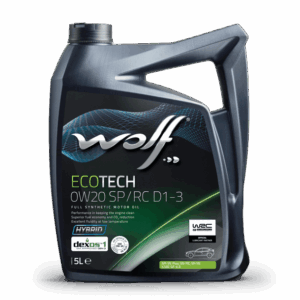Масло Wolf 0W20 IL/ECO SP/SQ/RC, GF-6/7 5л