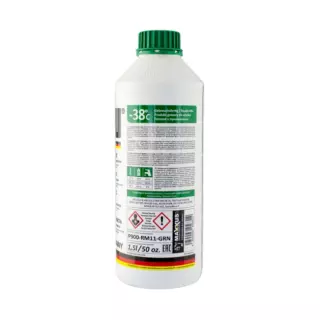 Антифриз HEPU G11 Green/Зеленый -38°C 1,5л