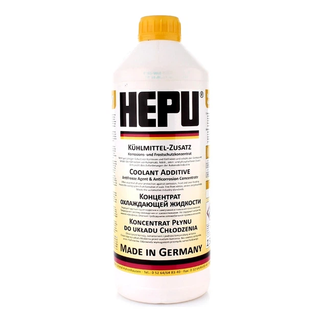 Антифриз HEPU Yellow/Желтый конц.-80°C 1,5л
